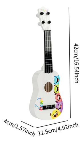 Ukulele Toy Small Guitar String Ajustable Instrumento