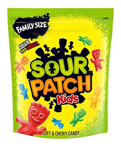 Souur Patch Kids Dulces Suaves Y Masticables, Tamaño Familia