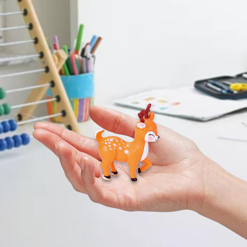 Figura De Ciervo Pequeño, Figura De Animal , Estilo D