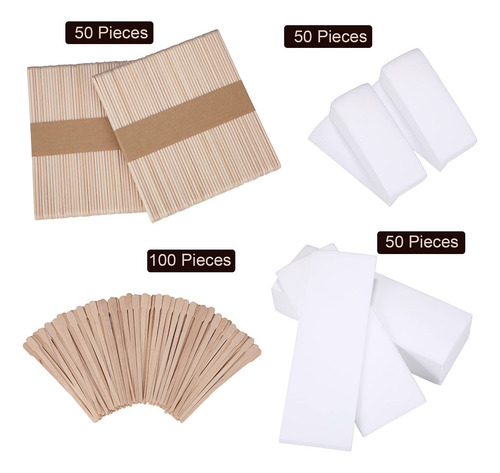 Kit De 250 Piezas De Tiras De Cera Incluye Tiras De Cera No