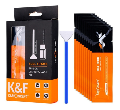 Kit De Limpieza Sensor Full Frame  K&f Concept Sku.1617