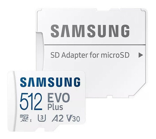 Tarjeta De Memoria Samsung Evo Plus 512 Gb Mb-mc512ka/eu 