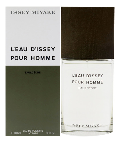 Eau Dissey Eau And Cedre De Issey Miyake Para Hombre, 3.3 Oz