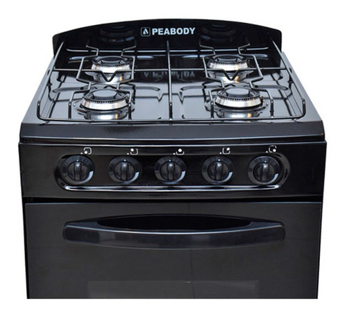 Cocina Peabody Multigas 53 Cm De Negro
