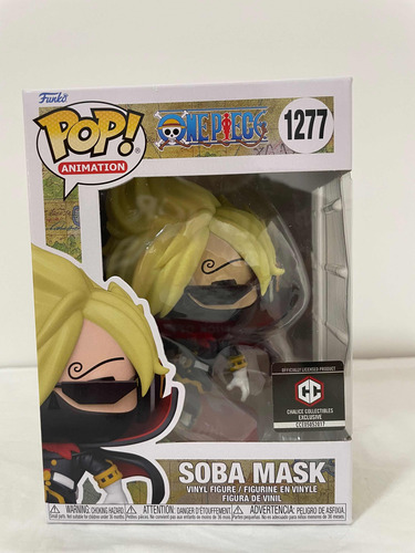 Funko Pop #1277 Soba Mask One Piece Exclusivo Cx Danificada (Usado)