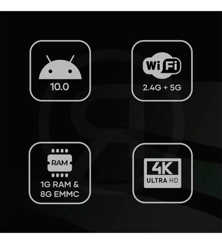 Android 10 Tv Box De Control Remotoestándar Rokyo