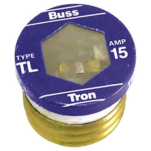 Bussmann Tl-15pk4 15 Amp Tiempo Retraso Cargado Base Edison