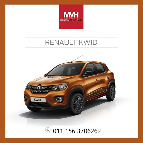 Renault Kwid Zen Adjudicado 100% 61/50c. Elegí Y Gana.