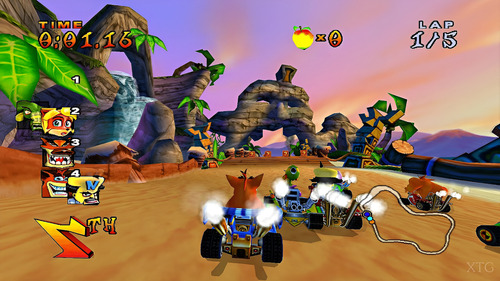 Crash Nitro Kart Juego Ps2 Español Fisico