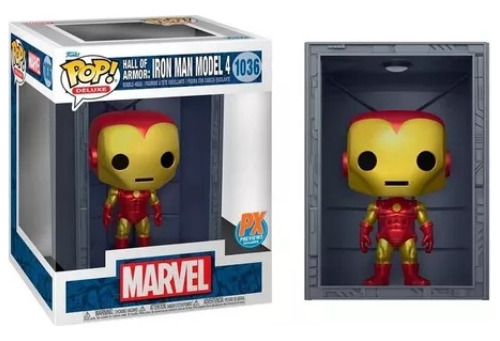 Funko Pop! Deluxe Marvel Hall Of Armor: Iron Man Model 4 