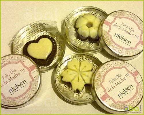 20 Latitas Personalizadas Chocolate Día De La Madre Empresas