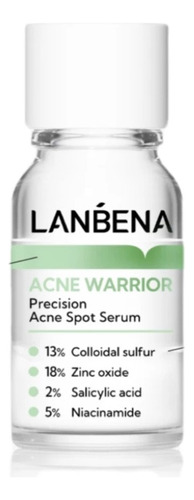 Lanbena Loción Secadora De Espinillas Y Acné Pimple Warrior Momento De Aplicación Noche Tipo De Piel Grasa