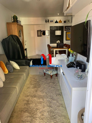 Imagem 4 de 15 de Apto Vl. Guiomar 62m² 2 Dorms 1 Vaga Com Lazer - 4076