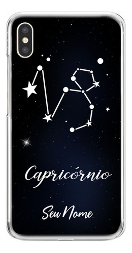 Capa Capinha Personalizada Nome Astrologia Signo Capricórnio