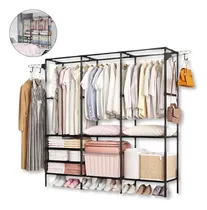 Comprar Organizador De Roupa Desmontável Aberto Closet 3 Colunas