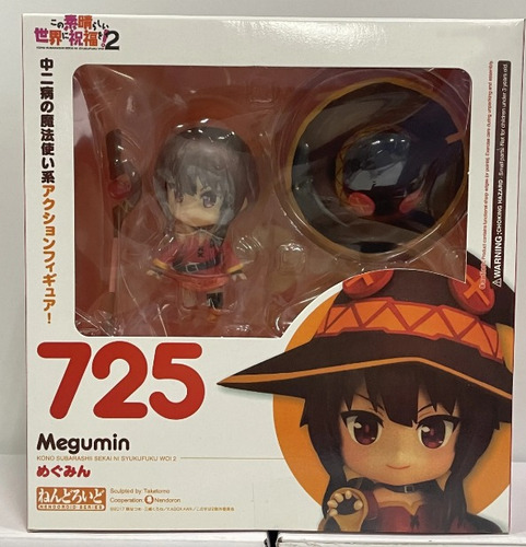 Megumin, Konosuba, Figura Nendoroid, 10 Cm Con Accesorios