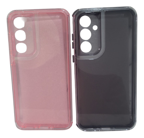 Funda Reforzada Para Samsung A35 A55 Rosa
