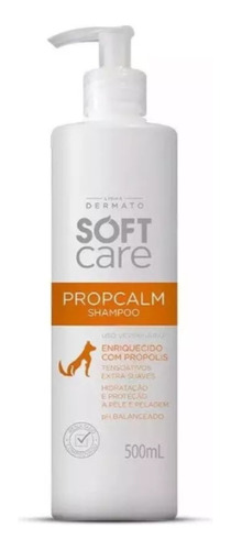 Propcalm Shampoo Soft Care 500 Ml Cães E Gatos