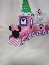 Comprar Tren De Minnie En Foami Tren De Navidad En Foami Con Minnie