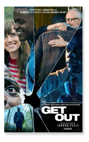 Poster Cartaz Corra ! Get Out ! C - 60x90cm | MercadoLivre