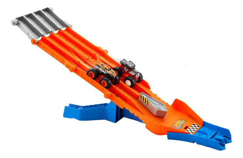 Hot Wheels Monster Jam Carrera De La Destruccion Modelo 2025 Naranja