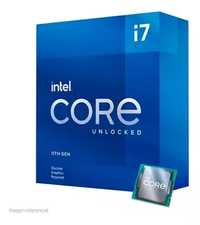 Procesador Intel Core I7-11700kf 3.60 5.00 Ghz 16 Mb Lga1200