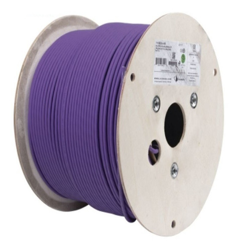 Cable Ftp Siemon Cat6a Blindado 305m Violeta 9a6l4-a5 