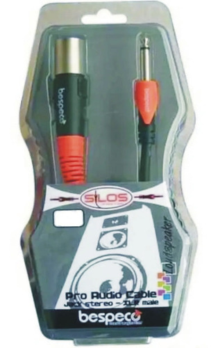 Cable Plug Mono A Xlr Macho 1 Metro Bespeco Sljm100 Nnv