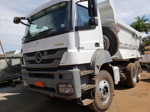 Imagem 1 de 15 de Mercedes-benz Axor 4144 6x4 Ano 2016 Caçamba Rossetti 16m