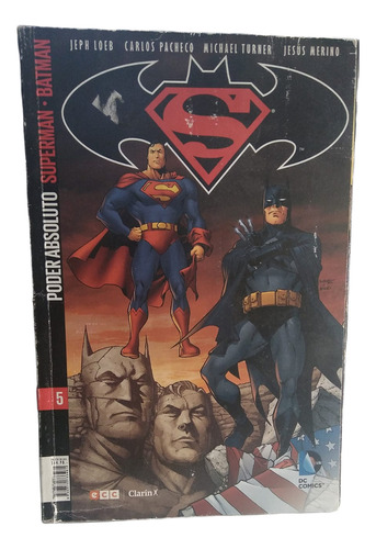 Comic Poder Absoluto Superman Batman N5 Dc Comics Ecc Clarin