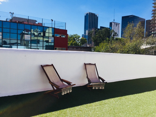 Imagen 1 de 14 de Local Comercial Con Roof Garden Privado Vista A Reforma