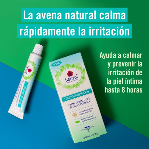 Benzal Kit Cuidado Incontinencia, Jabón + Toallitas + Crema