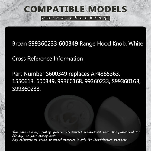 S600349 - Pomo De Campana Extractora S99360233, Piezas De Re