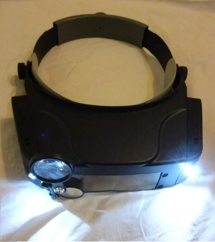 Imagen 5 de 5 de Lentes Lupa De Cabeza Con Luz Led 10x De Aumento