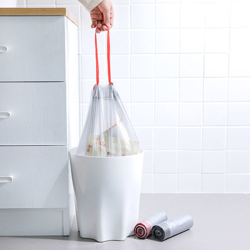 Bolsas De Basura De Colores Con Cordón: Portátiles, Con Cier