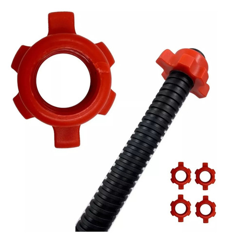 Set De Mancuernas 10kg Barra Armable Ajustable Pesas Discos