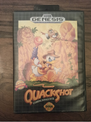 Quackshot Donald Duck Sega Genesis 