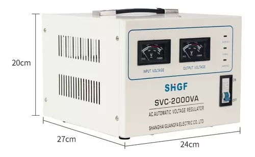 Estabilizador De Voltaje 3000w 3KVA 220V. JUPE SUMINISTROS DE ENERGIA