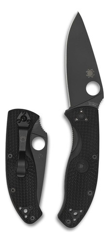 Cuchillo Plegable Spyderco Tenacious Con Hoja De Acero Inoxi