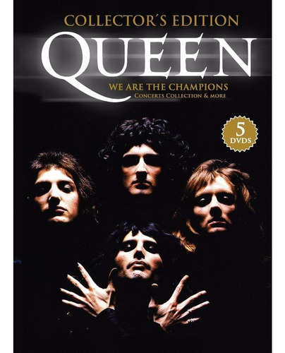 We Are The Champions Queen Conciertos Colleccion 5 Dvd