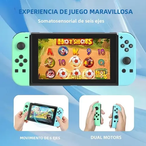 Controlador Sem Fio Violet Para Nintendo Switch Com Turbo