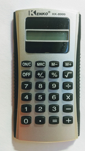 Calculadora Kenko Kk-8999-8 Dig. 10.5x5cm De Bolsillo