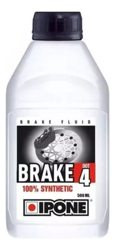 Liquido Freno Ipone Brake Dot 4 100% Sintetico 500ml 