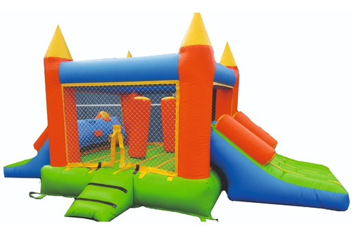 Castillo Inflable Doble Tobogan