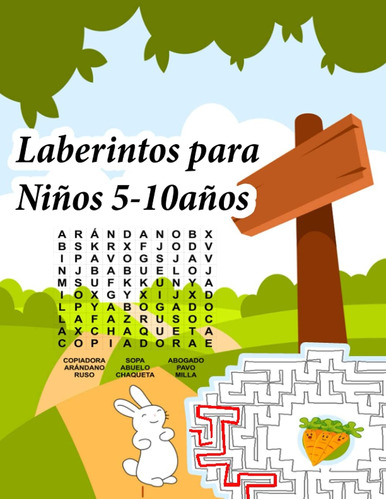 Libro: Laberintos Para Niños 5-10años: Juegos Educativos Par