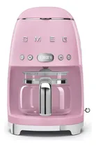 Comprar Cafetera De Goteo Smeg Rosa Retro Años 50