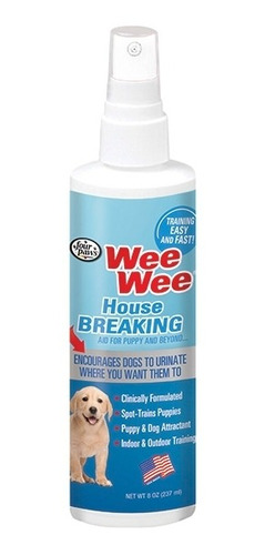 Wee Wee Housebreaking Aid 8oz Spray Acostumbrador Cachorros