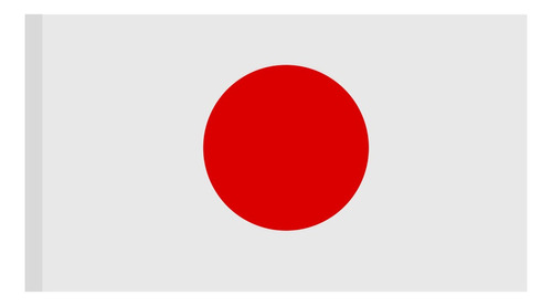 Japón Bandera De Tela De Poliéster Del País Internacional