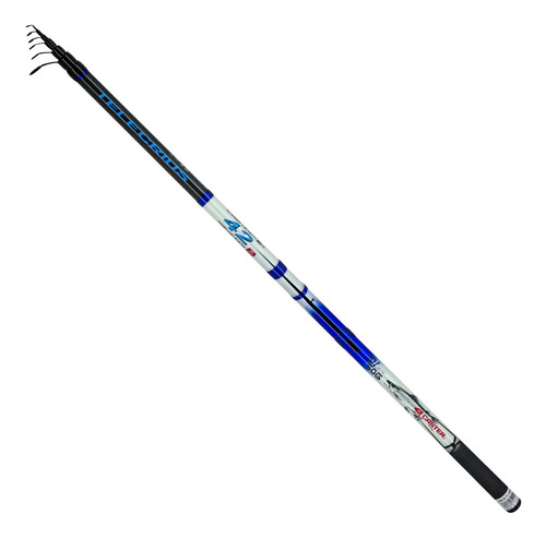 Imagen 2 de 5 de Caña Telescopica Pejerrey Caster Crius 4.20m Carbono Im8 50g