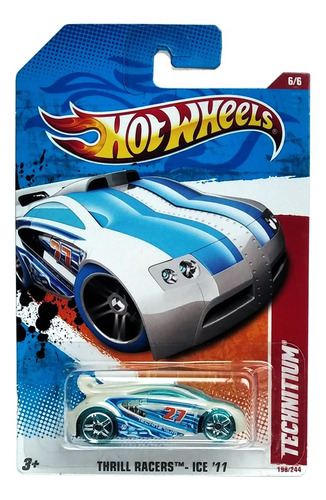 Hot Wheels Technetium Thrill Racers Año 2011